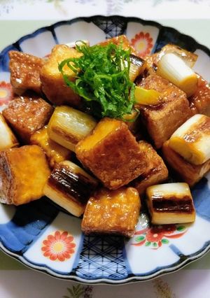 節約今日の夕飯照り焼きチキン風厚揚げ弁当-レシピのメイン写真