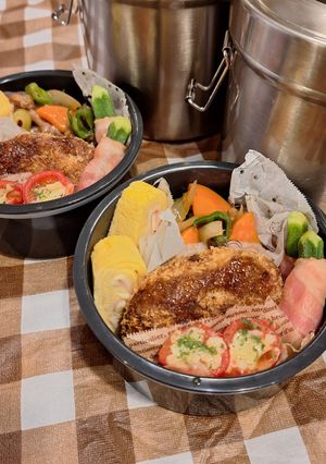 高１男子とパパの弁当241125-レシピのメイン写真