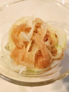さっぱり☆新玉ねぎと生ハムの簡単マリネ-レシピのメイン写真