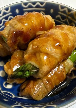 焼き鳥のタレで簡単アスパラの豚巻き-レシピのメイン写真
