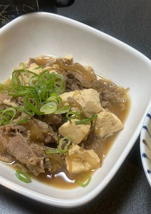 覚書　肉豆腐-レシピのメイン写真