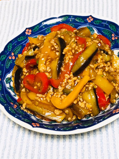 【揚げない♪レンチンでヘルシー麻婆茄子】-レシピのメイン写真