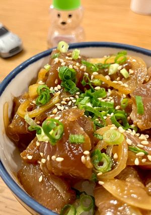 うまうま、基本の醤油マグロ・サーモンポキ-レシピのメイン写真