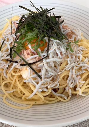 しらすと長芋、シーチキンの簡単和風パスタ-レシピのメイン写真