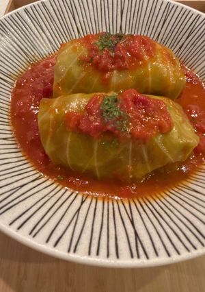 トマト🍅ピューレのロールキャベツ-レシピのメイン写真
