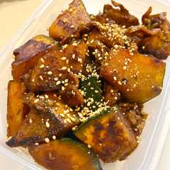 รูปของ 作り置き♪豚バラとかぼちゃの甘辛煮