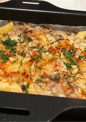 エビ＆チキンのマカロニグラタン-レシピのメイン写真