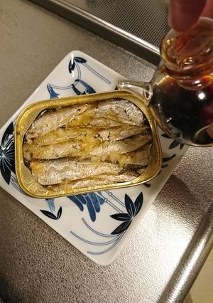 オイルサーディンニンニク焼き-レシピのメイン写真