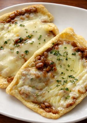 カリカリ🍕納豆キムチピザ-レシピのメイン写真