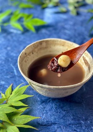工程1分!衝撃のぜんざい(松江お雑煮)-レシピのメイン写真