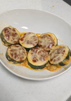 簡単☆ズッキーニのピザ焼き-レシピのメイン写真