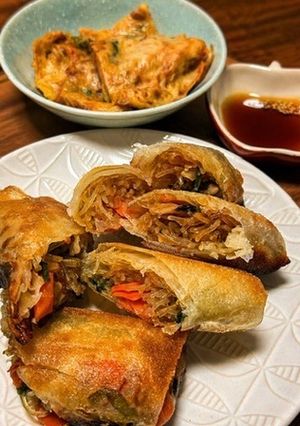 チャプチェ春巻き(リメイク)-レシピのメイン写真