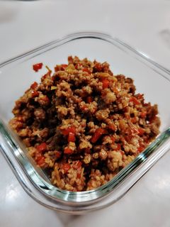 エノキでかさ増し節約鶏そぼろ☆-レシピのメイン写真