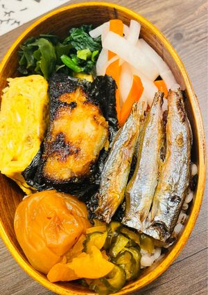 お魚弁当〜銀鱈の西京焼きとししゃも-レシピのメイン写真
