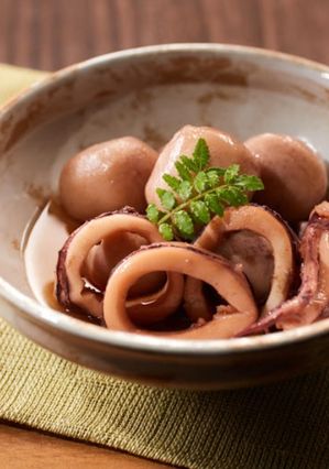 いかと里いもの煮物-レシピのメイン写真