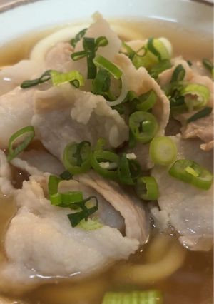 麺つゆで超簡単♡豚肉の肉うどん-レシピのメイン写真