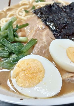 ✨節約サバ缶とラーメンスープ麺✨-レシピのメイン写真