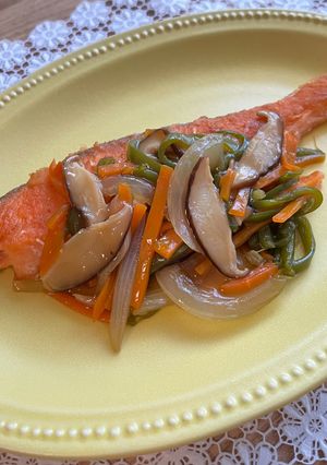 鮭の野菜あんかけ-レシピのメイン写真