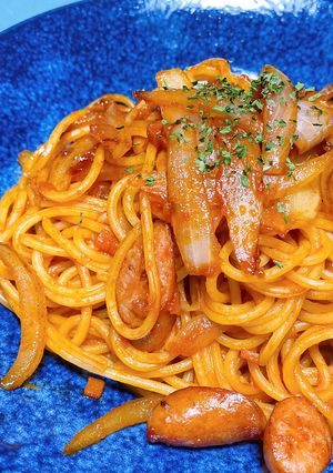 贅沢ケチャップの簡単ナポリタン-レシピのメイン写真