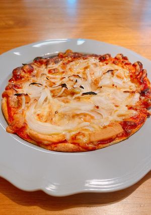 オートミールと米粉のピザ-レシピのメイン写真