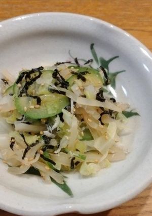 大根とじゃこのサラダ【柏市学校給食】-レシピのメイン写真