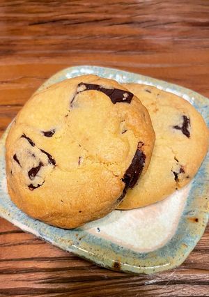 ⭐️チョコたっぷり硬めチャンククッキー-レシピのメイン写真