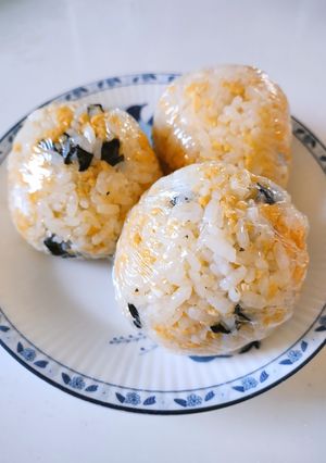 やみつき☆卵と韓国海苔の韓国風おにぎり♬-レシピのメイン写真