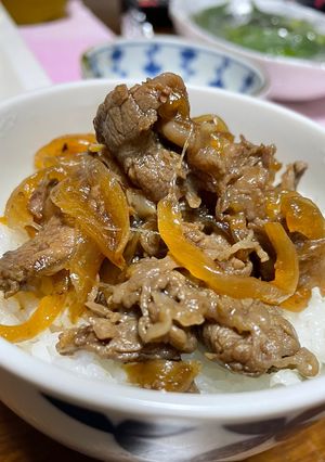 簡単！牛丼-レシピのメイン写真