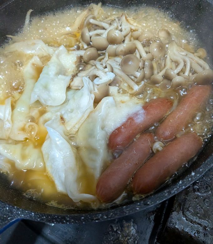 包丁いらずのキムチもやし鍋-レシピのメイン写真