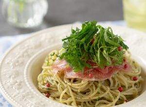 大葉香る☆大葉ジェノベーゼパスタ-レシピのメイン写真