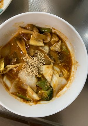 根菜茄子白菜簡単オイチリ味温野菜サラダ-レシピのメイン写真