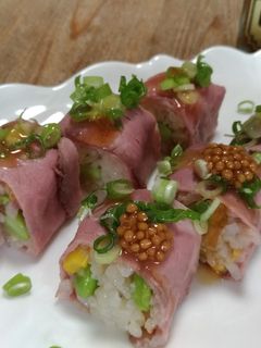 ローストビーフ寿司-レシピのメイン写真