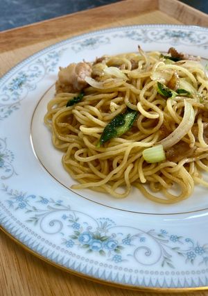ウスターソースでつくる焼きそば-レシピのメイン写真
