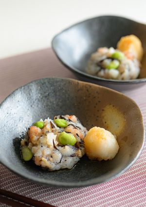 〈脂質異常症の方に〉れんこんしんじょ-レシピのメイン写真