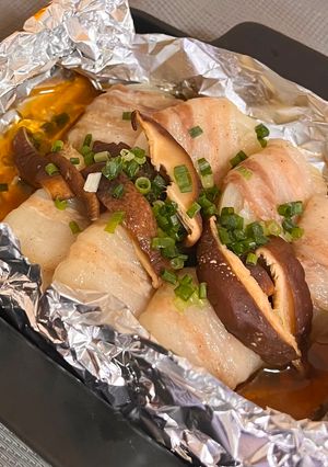 玉ねぎと豚肉のホイル焼き-レシピのメイン写真