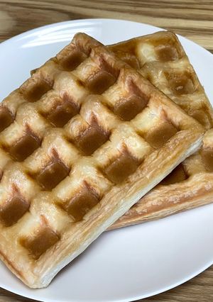 世界一簡単なパイ生地ワッフル-レシピのメイン写真