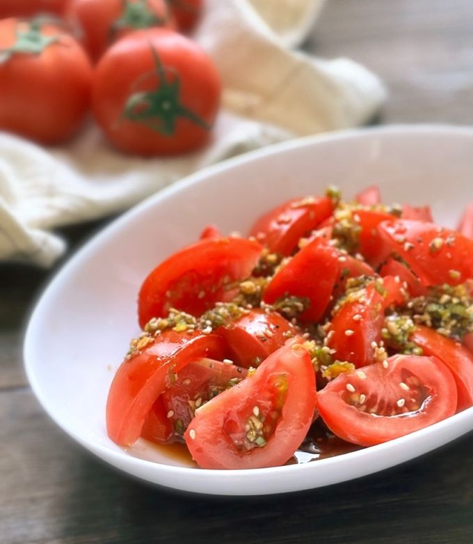 簡単♪韓国風トマトサラダ by フォレストヒル 【クックパッド】 簡単