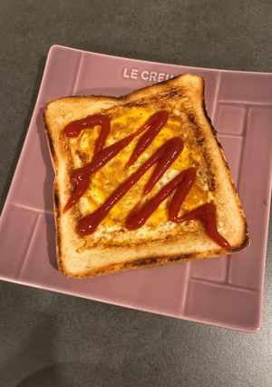 基本のオムレツトースト-レシピのメイン写真