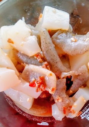 ごま油香る♪こんにゃく炒め-レシピのメイン写真