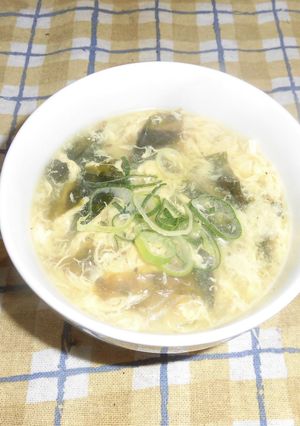 食欲のないとき用の簡単かきたまスープ-レシピのメイン写真
