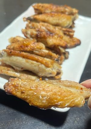 手羽中の焼き鳥（塩）-レシピのメイン写真