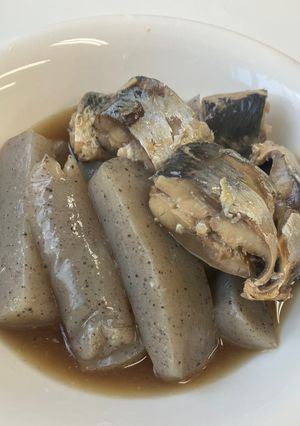 ニシンとこんにゃくの生姜煮-レシピのメイン写真