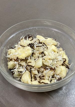 じゃがいも＆しらす＆塩昆布のサラダ-レシピのメイン写真