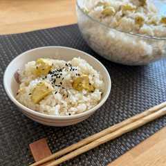 รูปของ ＊もちもち栗ご飯＊