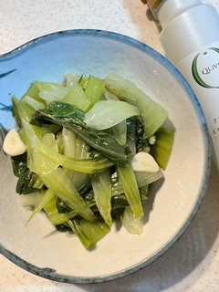 青梗菜とクリーブオイルの蒸し煮-レシピのメイン写真