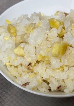 剥かない栗ご飯-レシピのメイン写真