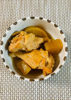 手羽元と大根のうま煮-レシピのメイン写真