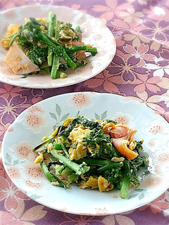 菜のハム炒め お弁当にもオススメ-レシピのメイン写真