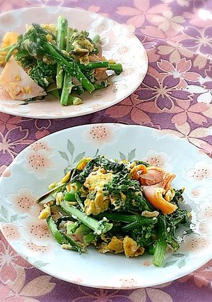 菜のハム炒め お弁当にもオススメ-レシピのメイン写真