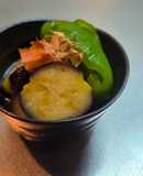 電子レンジですぐ完成！茄子の煮浸し
